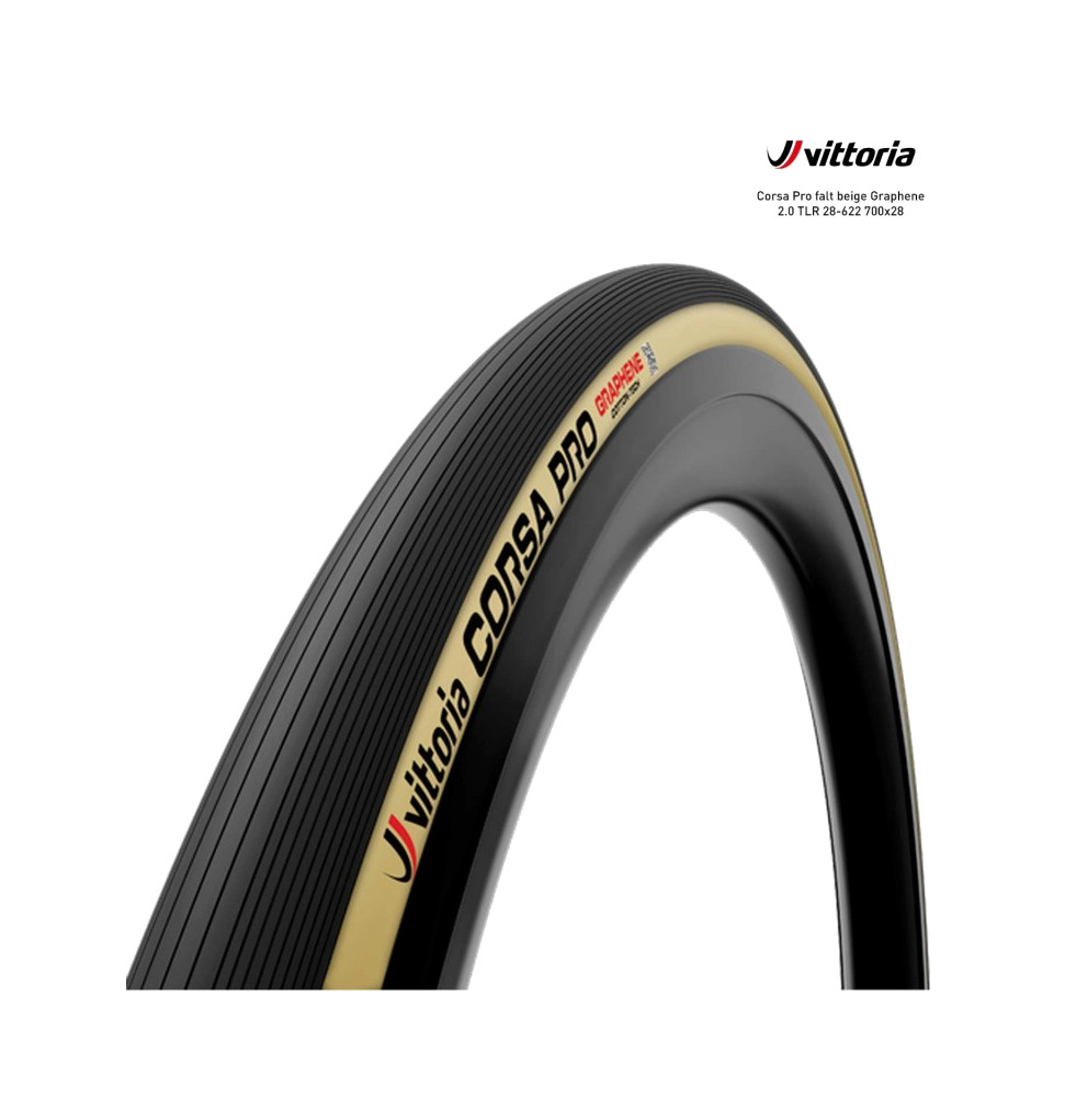 cubierta neumatico para bicicleta corsa pro graphene 2.0 tlr 700x28 tubeless ready