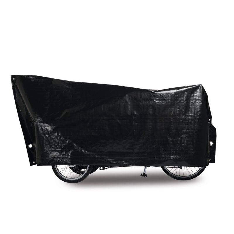 funda cubre bici con 2 ojetes grandes cargo bike 120 x 295 cm