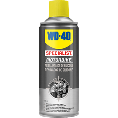 spray abrillantador para plasticos de silicona 400ml