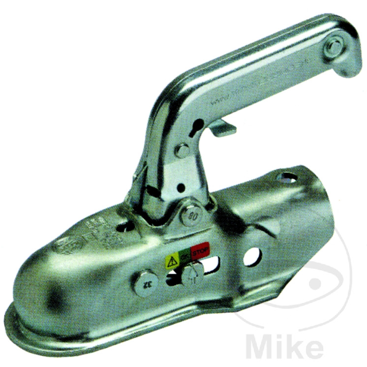 cabezal enganche de bola de remolque 2.200 kg ww220-ra 45-46 mm