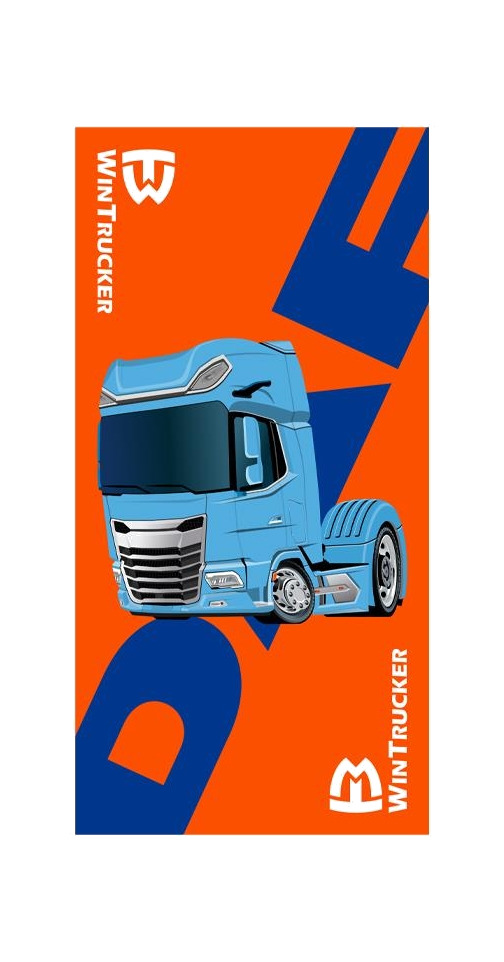 toalla tipo daf azul 80x160cm
