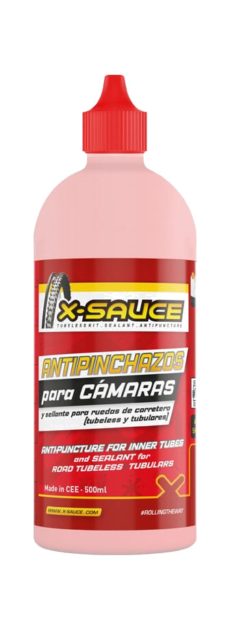 botella para cámara liquido sellante antipinchazos 200 ml