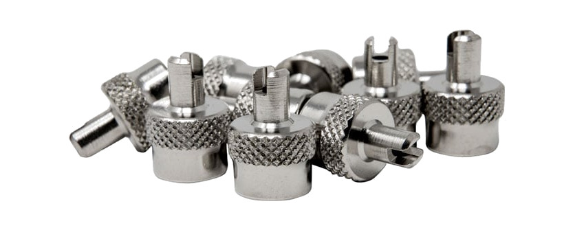 paquete de 10 tapones terraja para válvula schrader