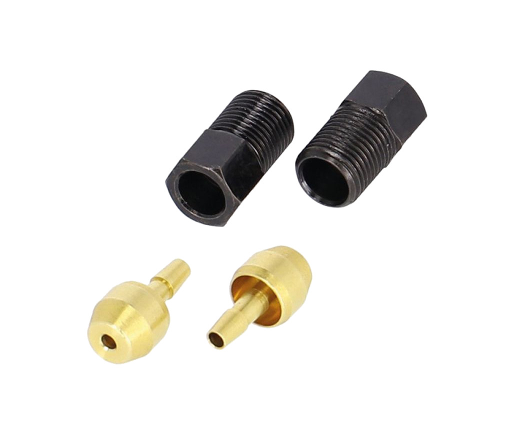 kit ovalillos/pins/tuercas para latiguillo freno disco alhonga br-x65