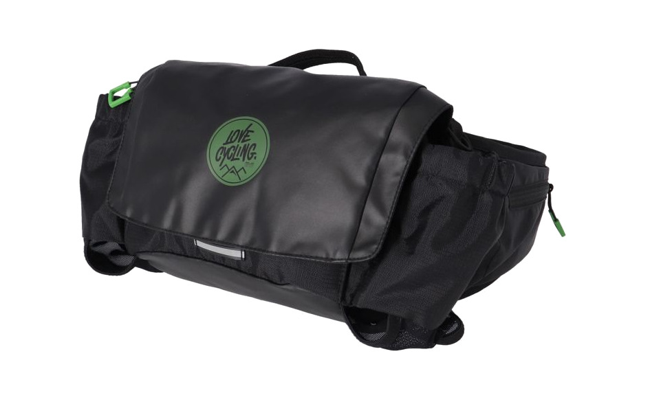 riñonera impermeable poliester ba-h01 hip bag 3.6l 27x21x8 cm