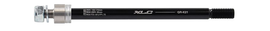 eje pasante para remolques qr-k21 m12x1.75 164-170 mm maxxie 142/148