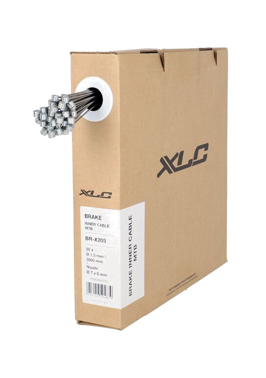 cables de freno para bicicleta de montaña br-x205 1.5/3000 mm 7x6 acero (50 unidades)