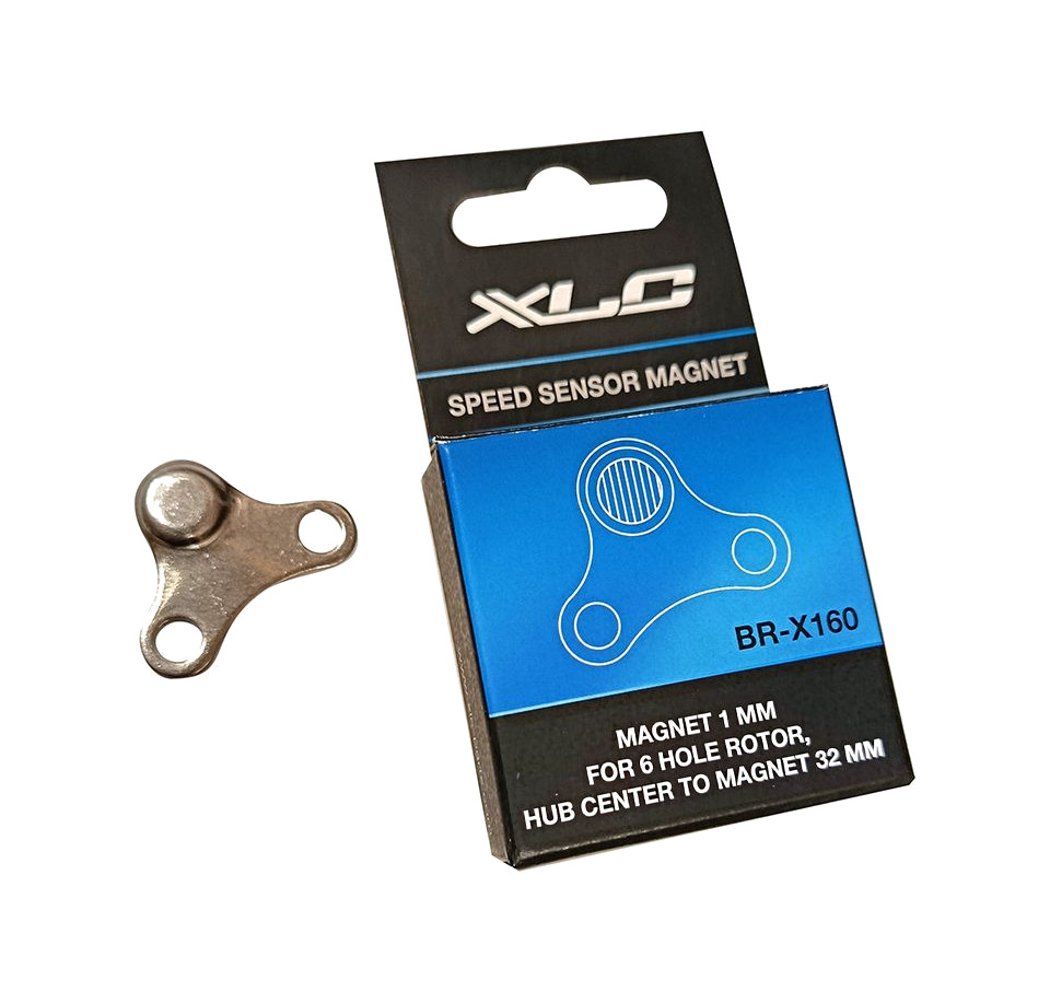 imán para sensor de velocidad de bicicleta eléctrica con disco de 6 agujeros br-x160 1 mm