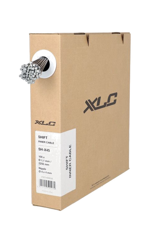 cables de cambio para bicicleta sh-x45 1.1/2250 mm 4x4 acero (100 unidades)