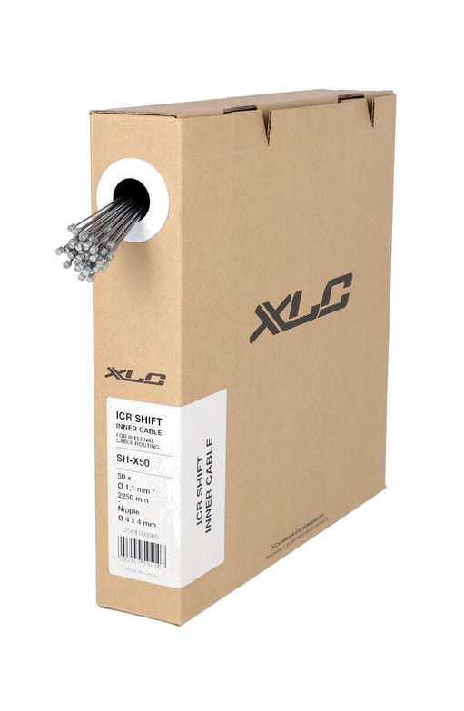 cables de cambio para bicicleta con integración de cableado interno sh-x50 icr 1.1/2250 mm 4x4 acero (50 unidades)