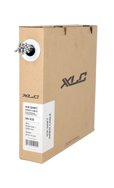 cables de cambio para bicicleta con integración de cableado interno sh-x55 icr 0.9/2500 mm 4x4 acero (50 unidades)