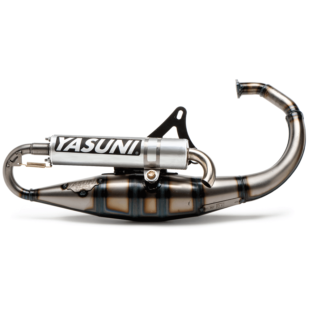 YASUNI Tubo de escape homologado aluminio 2T R Minarelli Vertical TUB307 - Imagen 1 de 1