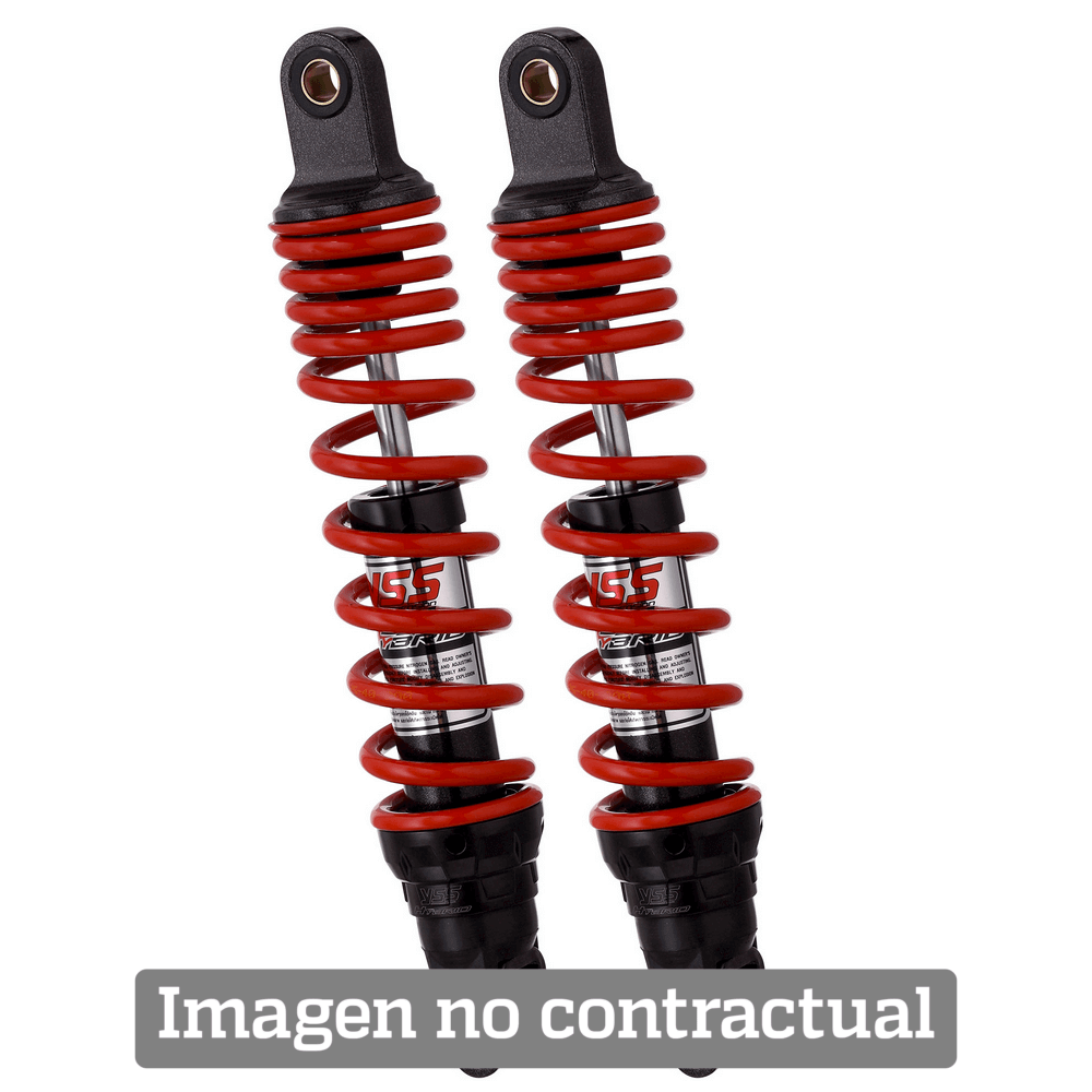 juego amortiguadores suspensiones scooter gas dtg