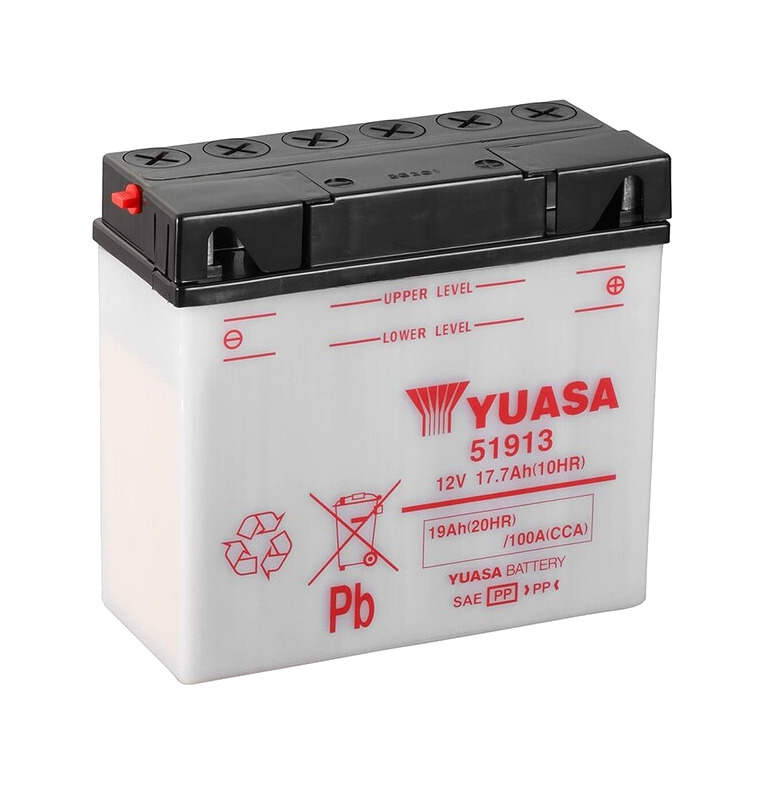 batería con electrolito 51913 combipack