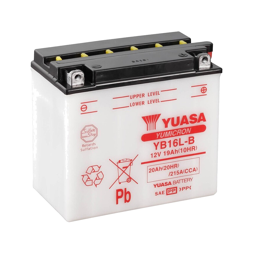 batería con electrolito yb16l-b combipack
