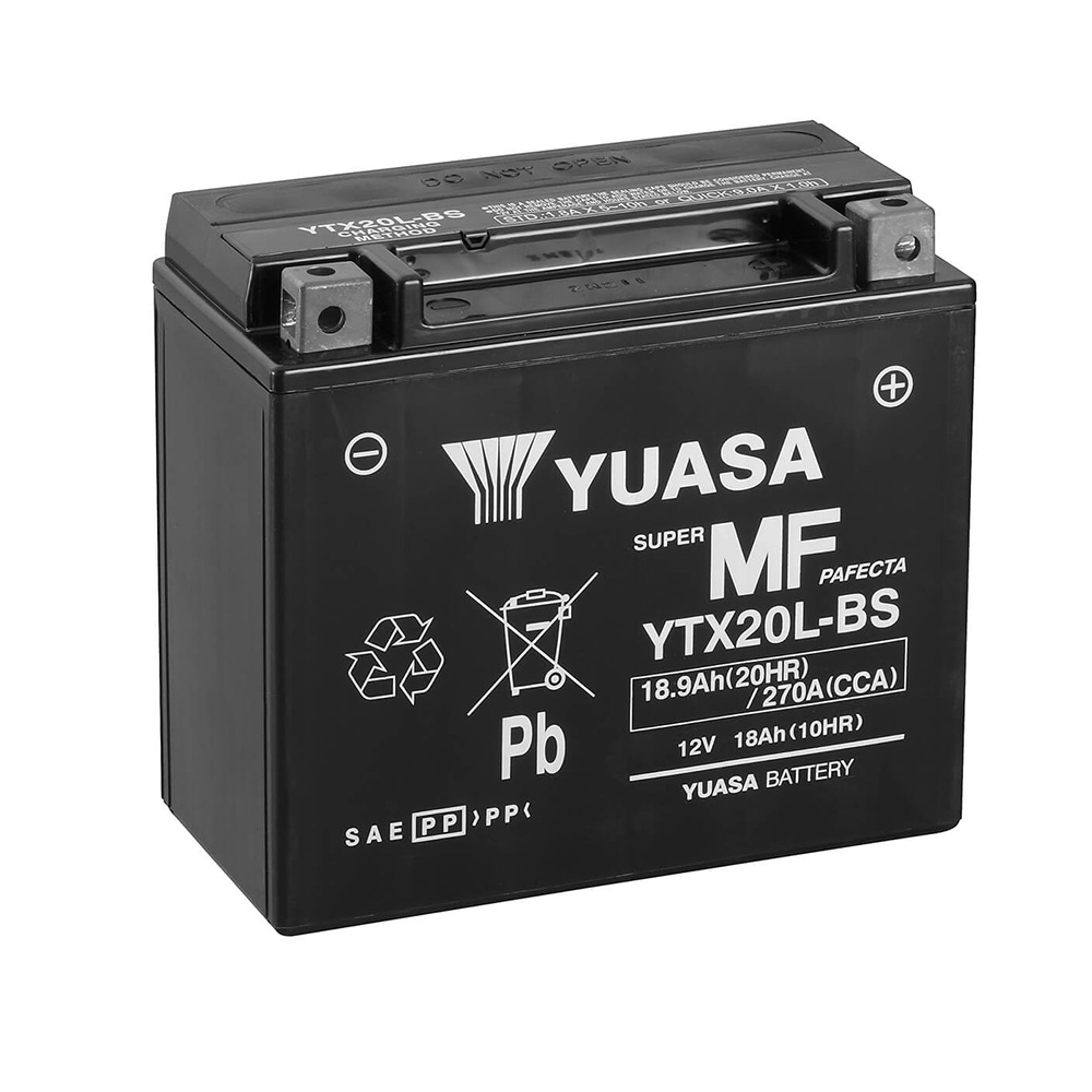 YTX20L-BS Combipack-Batterie mit Elektrolyt zum Ersatz herkömmlicher Modelle – M - Bild 1 von 1