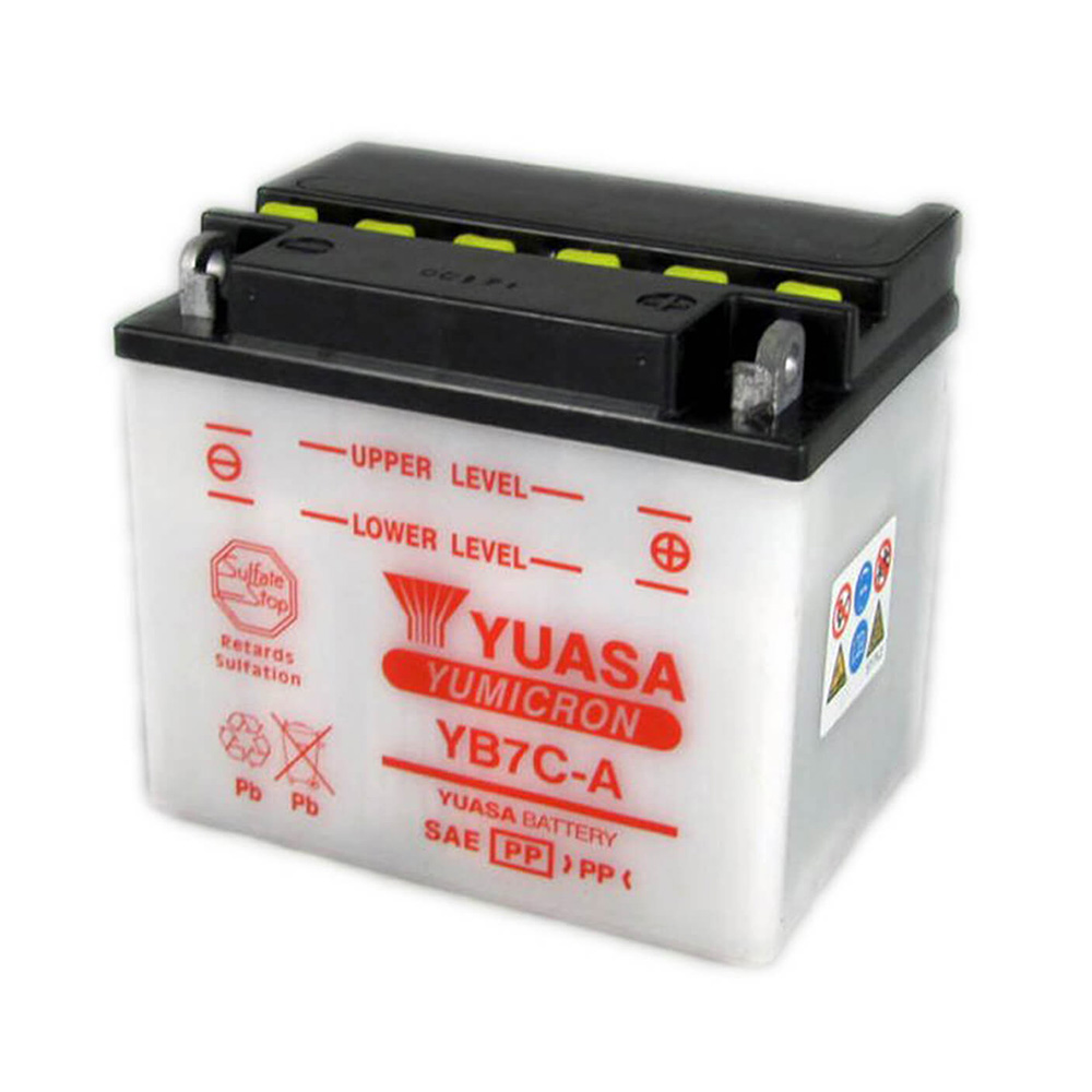 bateria yb7c-a combipack (con electrolito)