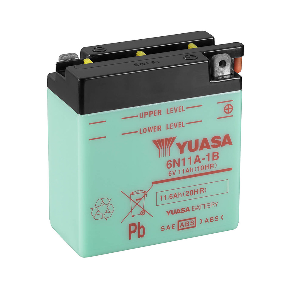 bateria 6n11a-1b dry charged (sin electrolito)