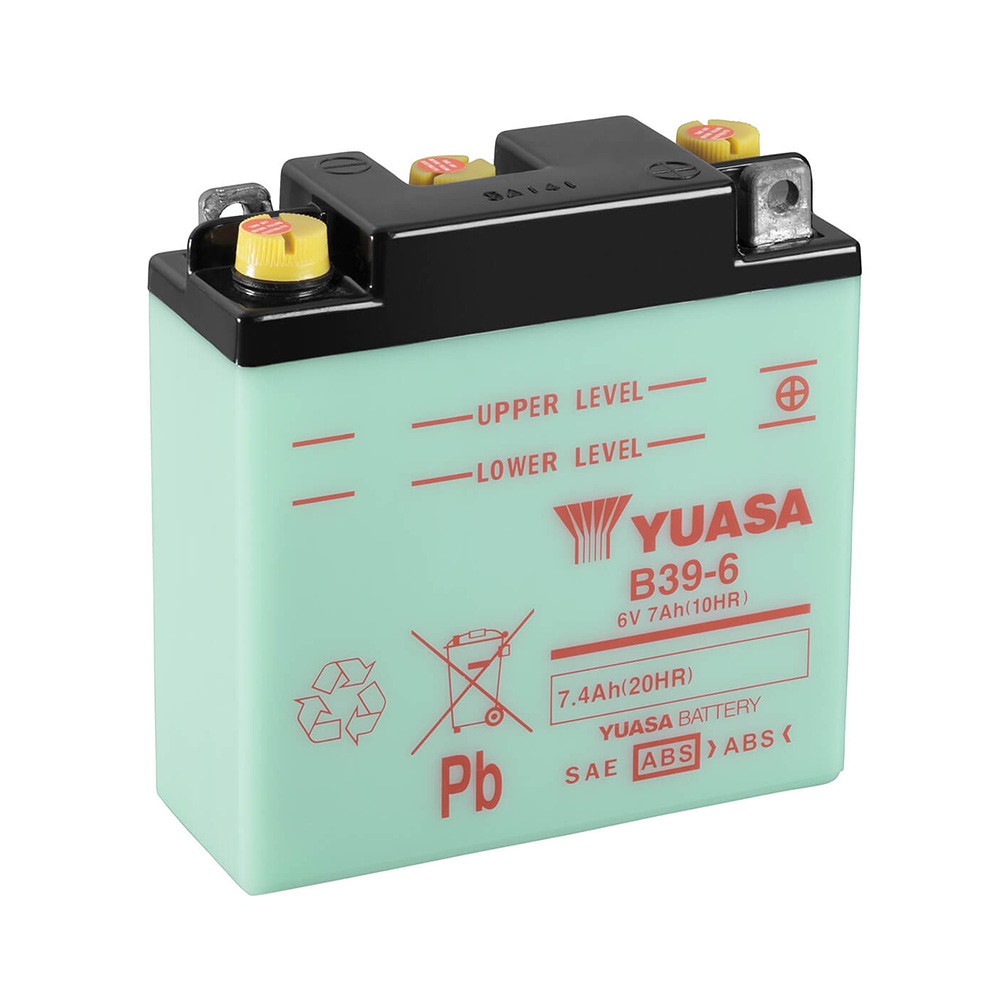 bateria b39-6 dry charged (sin electrolito)