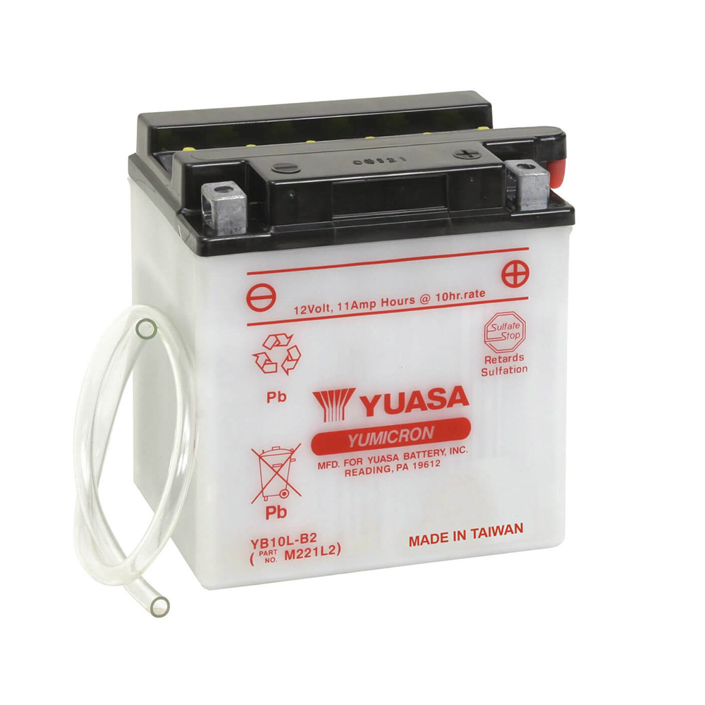 bateria yb10l-b2 combipack con electrolito - reemplaza ytx16-bs-1