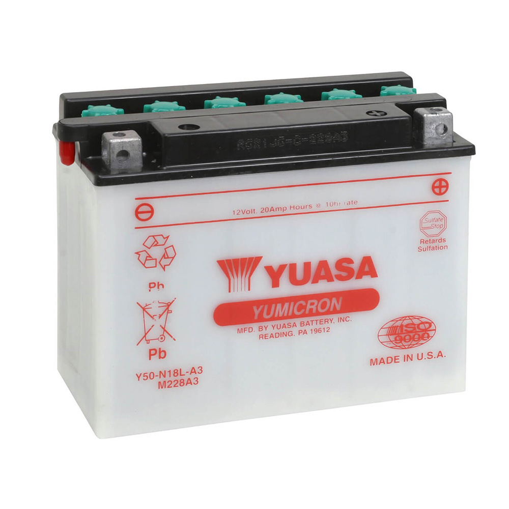 bateria y50-n18l-a3 dry charged (sin electrolito)