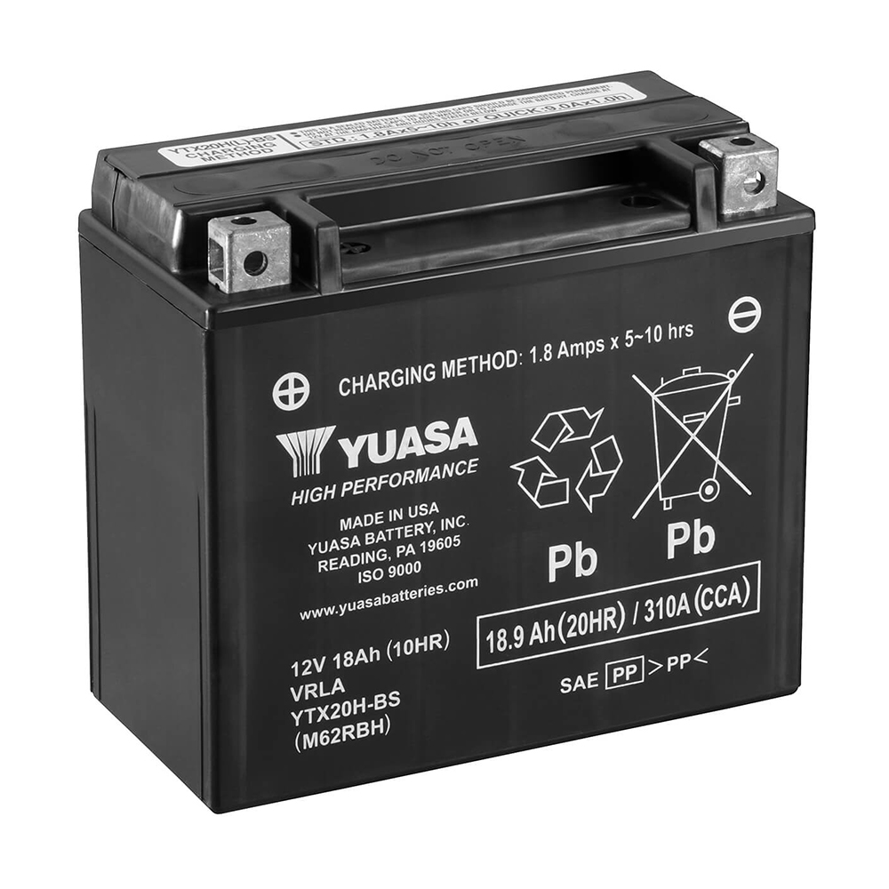 bateria ytx20h-bs combipack (con electrolito)