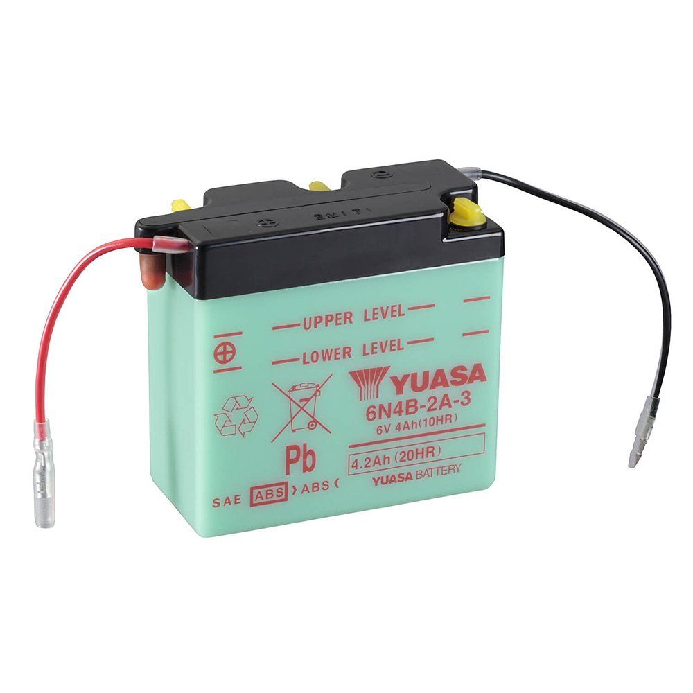 bateria 6n4b-2a-3 dry charged (sin electrolito)