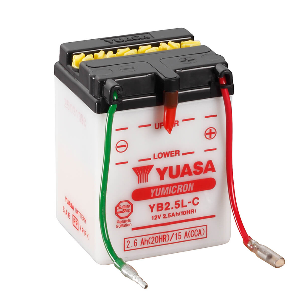 YUASA Bateria YB.5L-C Dry charged (sin electrolito) - Imagen 1 de 1