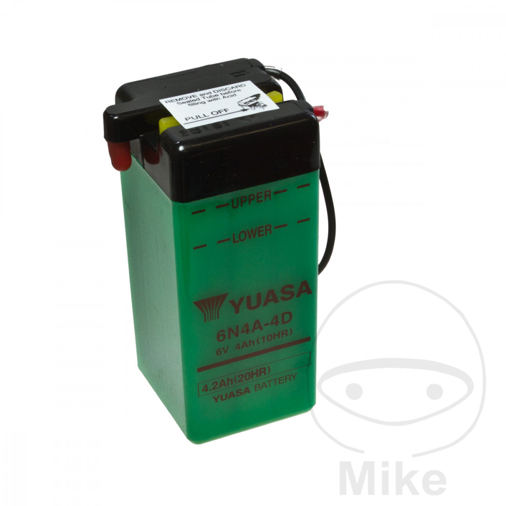 YUASA motorcycle battery 6N4A-4D - Picture 1 of 1