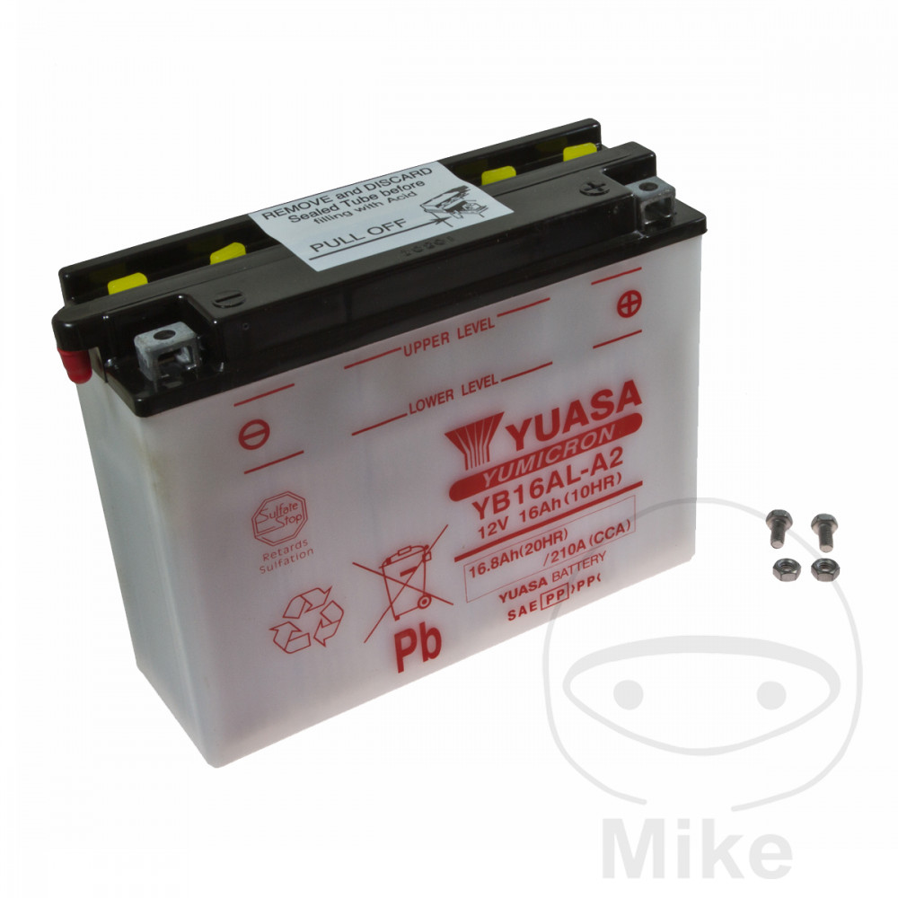batería de moto yb16al-a2 altn: 7073356 9107