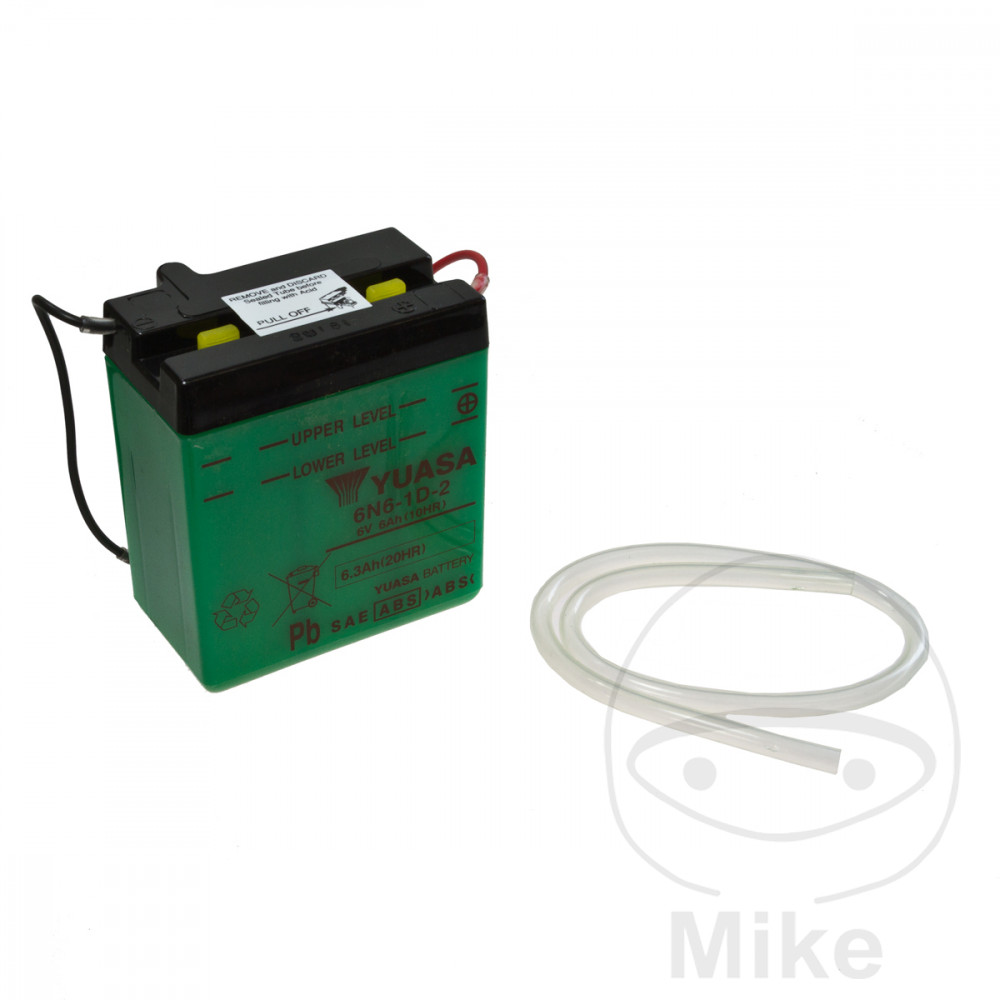 YUASA motorcycle battery 6N6-1D-2 - Picture 1 of 1