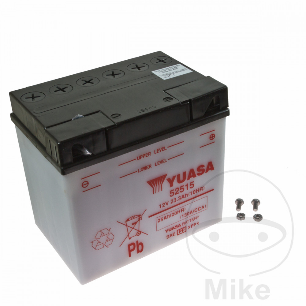 batería de moto (no incluye electrolitos) 52515 altn: 7073836 0093