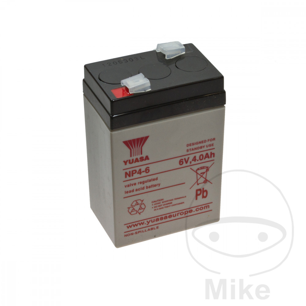 bateria moto sin mantenimiento np 4-6