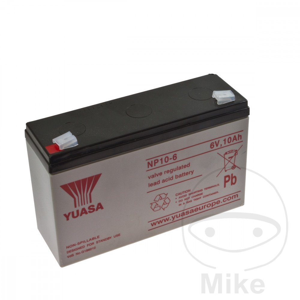 bateria moto sin mantenimiento np 10-6
