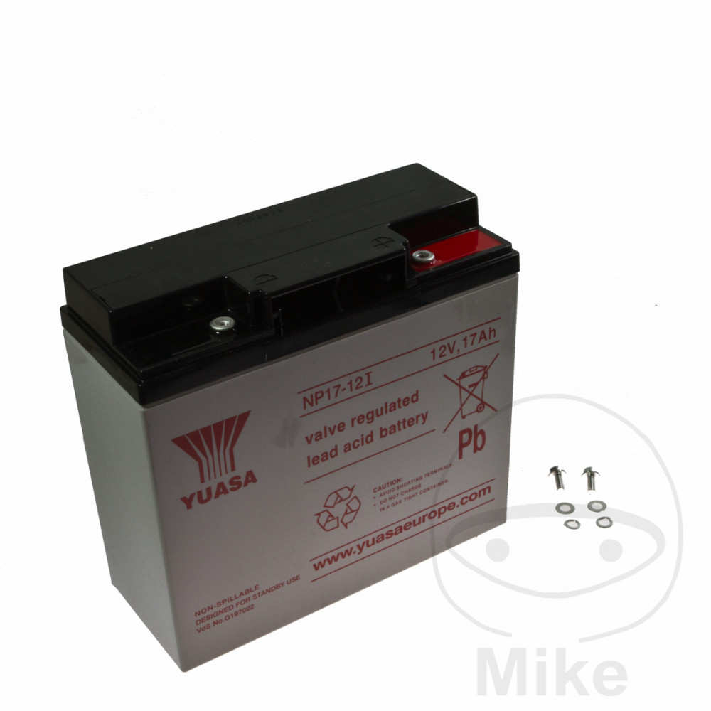 bateria moto sin mantenimiento np 17-12i