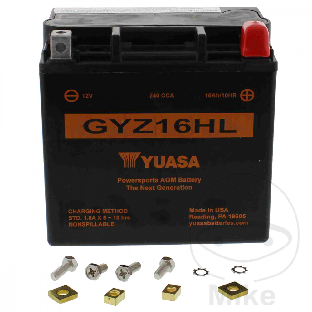 batería activada sin mantenimiento gyz16hl