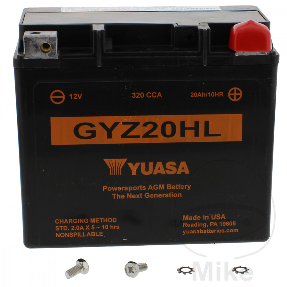 batería activada sin mantenimiento gyz20hl