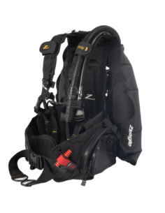 chaleco jacket de buceo ajustable fury rc