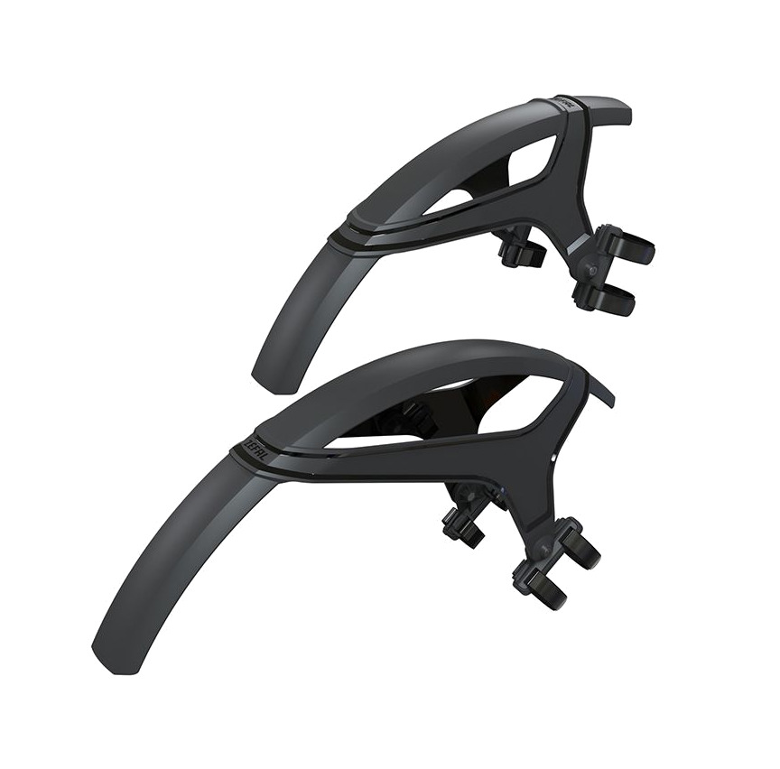 juego de guardabarros deflector fm65 26-29" negro