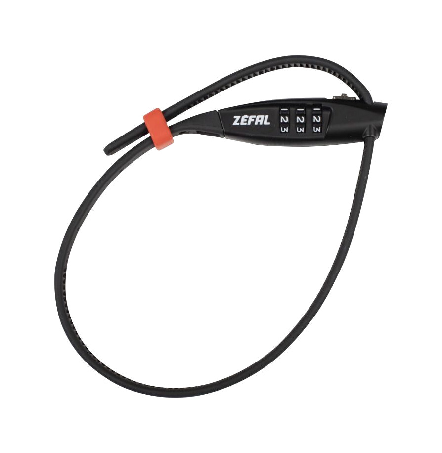 candado antirrobo con cable y combinación k-traz zip3 xl 70 cm