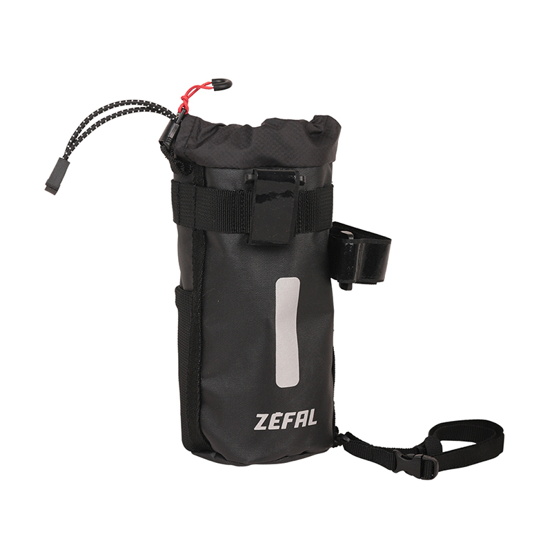 bolsa manillar bicicleta impermeable z adventure 1.1l (9x18 cm)