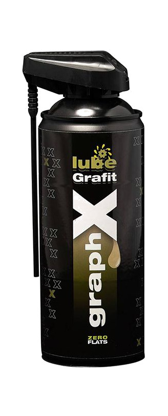 spray lubricante con grafeno zero flats graphx 400 ml