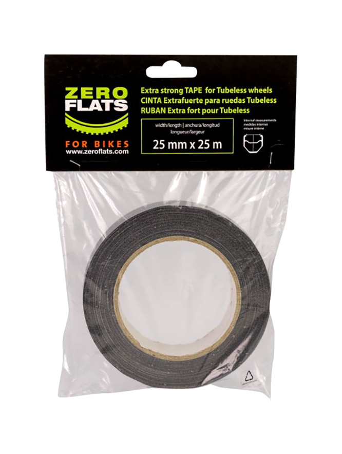 cinta de fondo de llanta technical tape tubeless 25mm 25mm