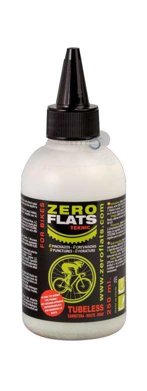 líquido sellante para pinchazos zero flats road 60 ml