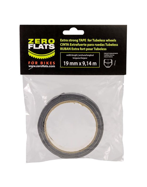 cinta fondo de llanta technical tape 19 mm 9.14 m tubeless