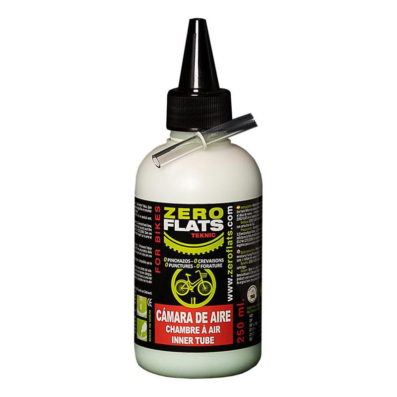 liquido sellante antipinchazos para cámara de aire zero flats teknik 120 ml