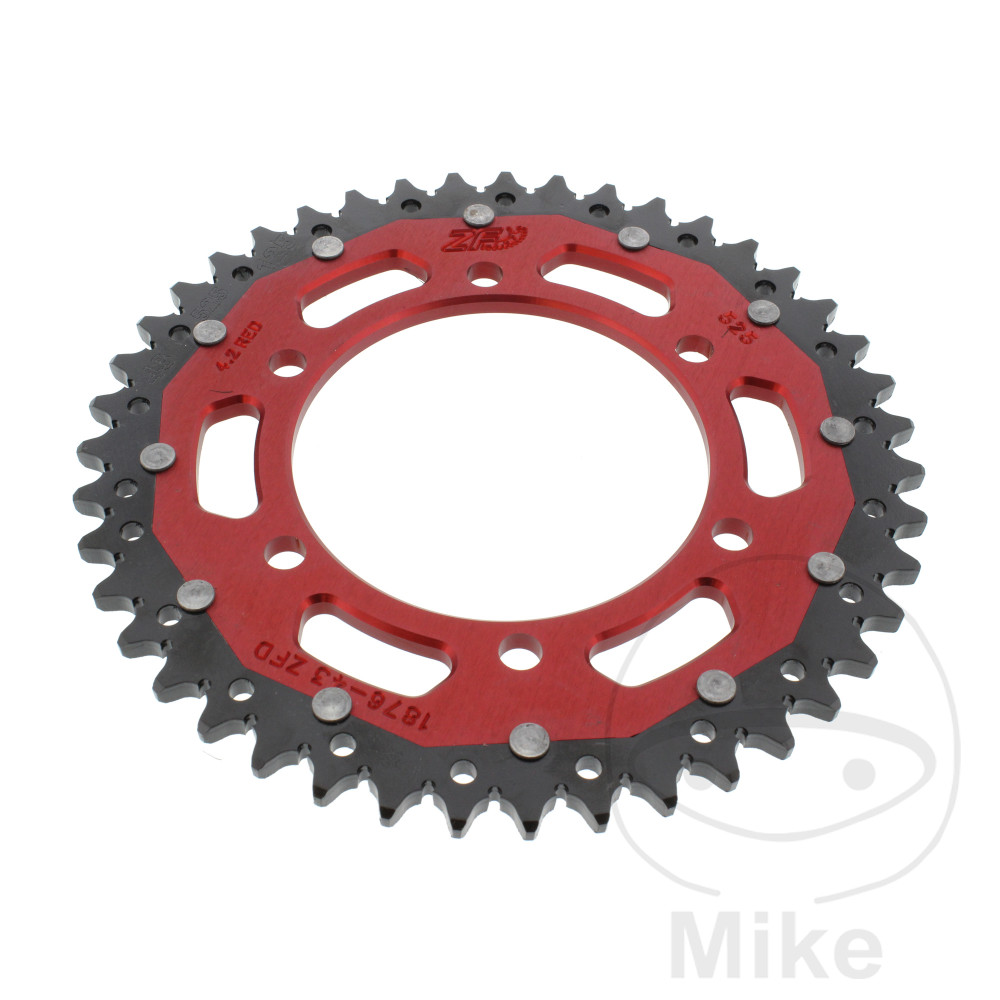 ZF SPROCKETS Crown of Transmission Plate DUAL 43T P-525 Ø110MM Ø130MM - Picture 1 of 1