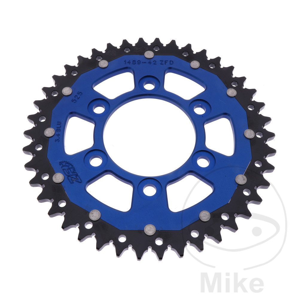 ZF SPROCKETS Corona plato transmision DUAL 42T P-525 Ø080 MM Ø104 MM - Picture 1 of 1