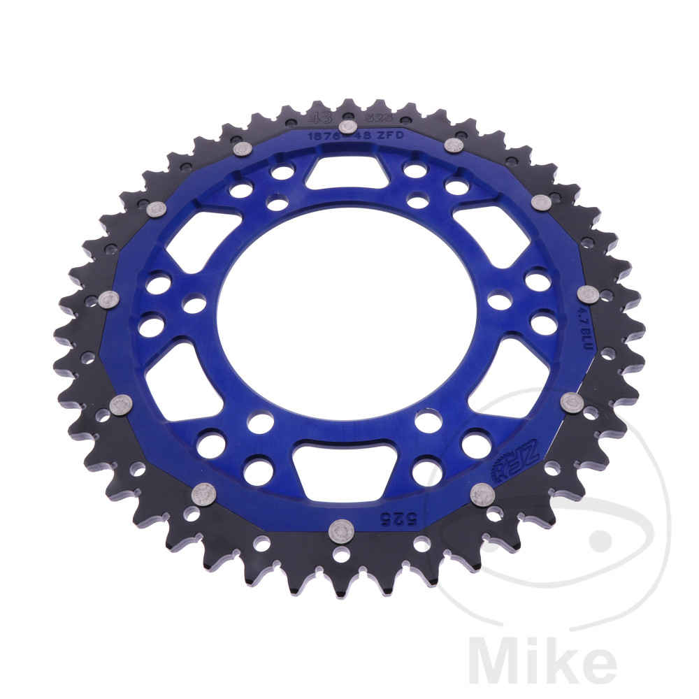 ZF SPROCKETS Crown of Transmission Plate DUAL 48T P-525 Ø110MM Ø130MM - Picture 1 of 1